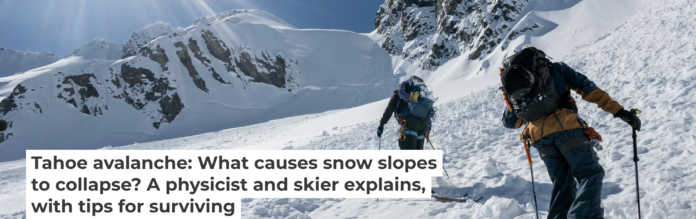 Backcountry skiing can be risky, particularly after heavy, wet snow. AscentXmedia/E+ via Getty Images
